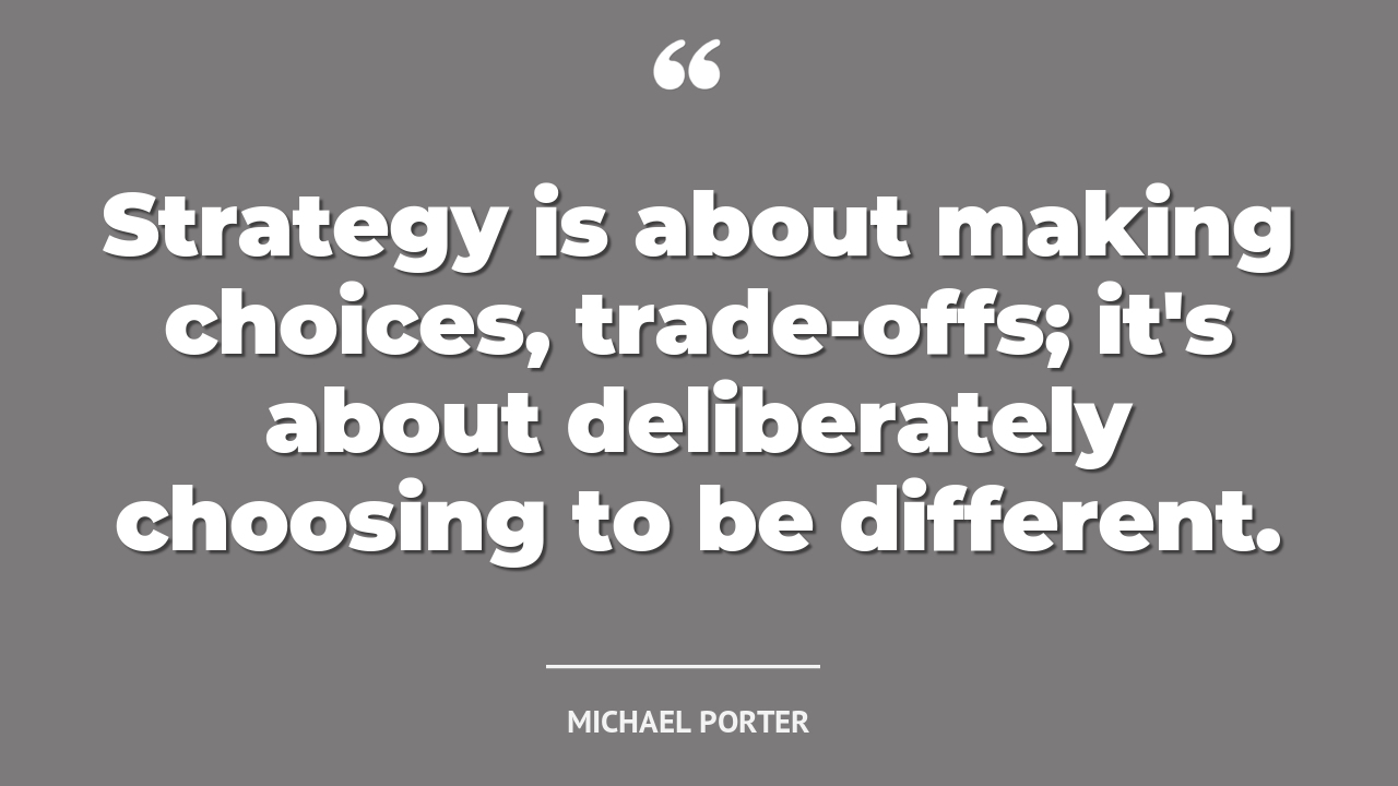  quote by Michael Porter