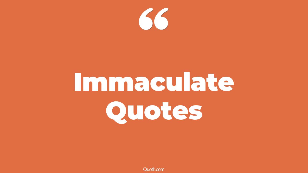 immaculately: immaculata – YGNR