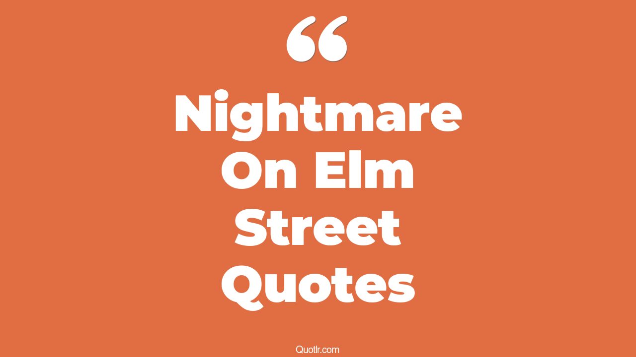 10+ Reckoning Nightmare On Elm Street Quotes