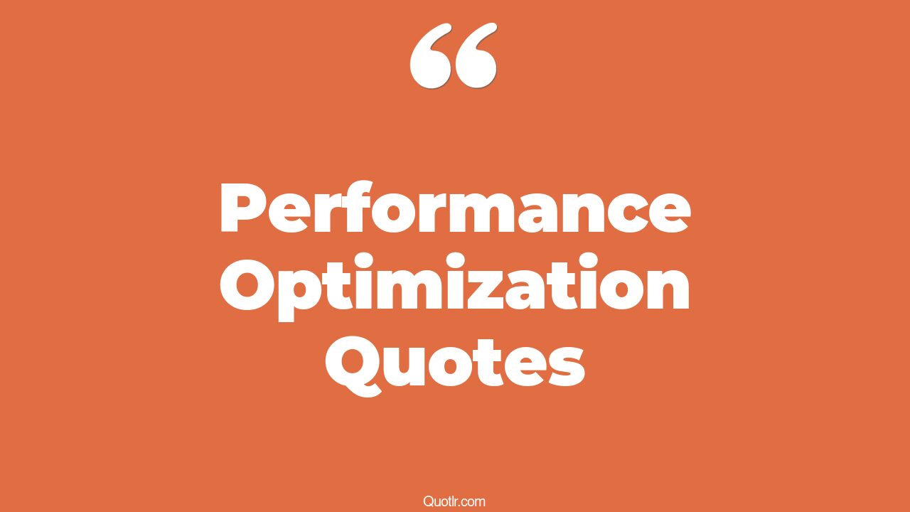 Optimization Quotes